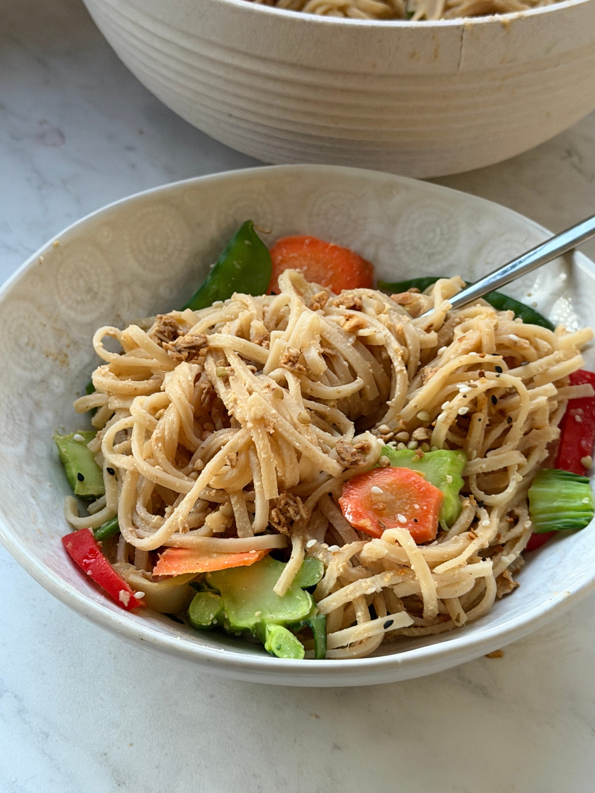 granola noodles